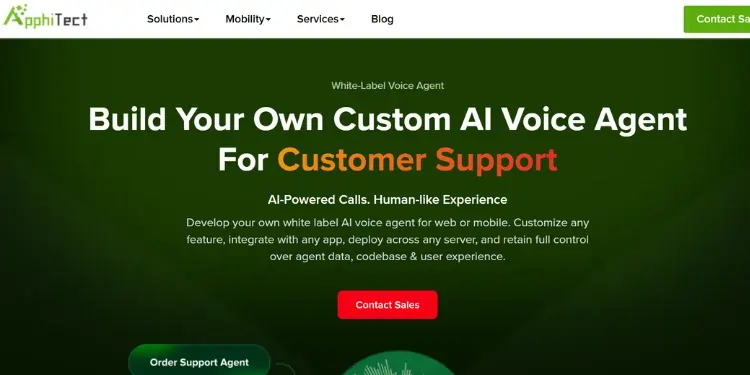 Apphitect Scalable AI Phone Receptionist
